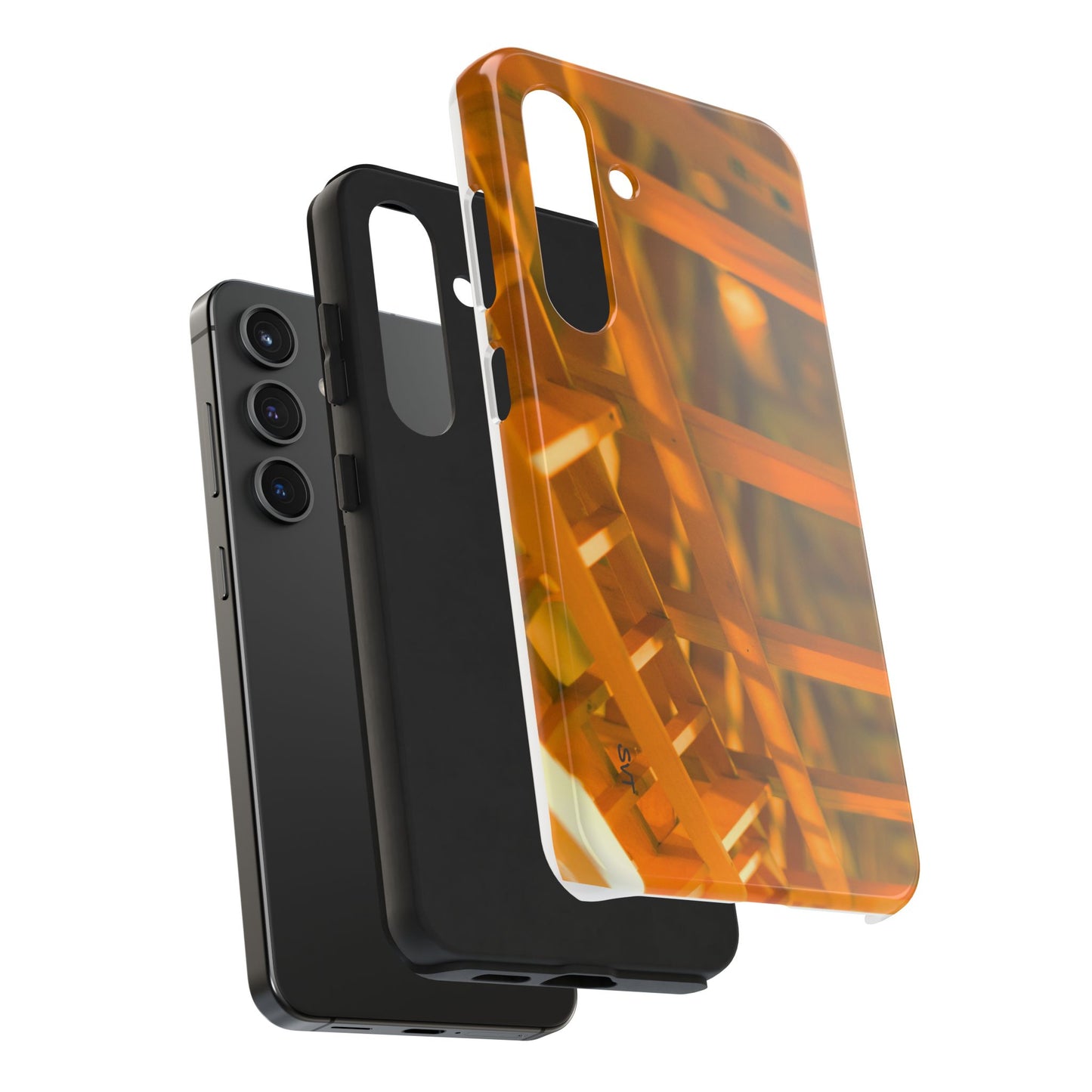 An iPhone or  Samsung Tough Phone Case - BEAMS - iPhone 16 & 15 - Samsung Galaxy S24 - Durable, Protective Cases for Everyday Adventures, Great for Gifts, Birthdays, Holidays, Original Art Design