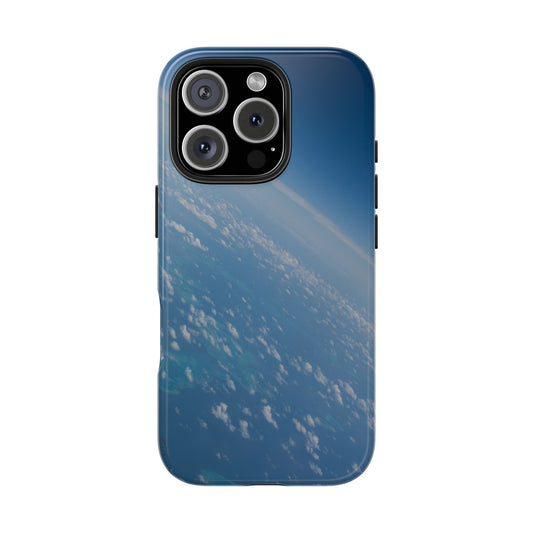 An iPhone or Samsung Tough Phone Case - SKY - iPhone 16 & 15 - Samsung Galaxy S24 - Durable, Protective Cases for Everyday Adventures, Great for Gifts, Birthdays, Holidays, Original Art Design
