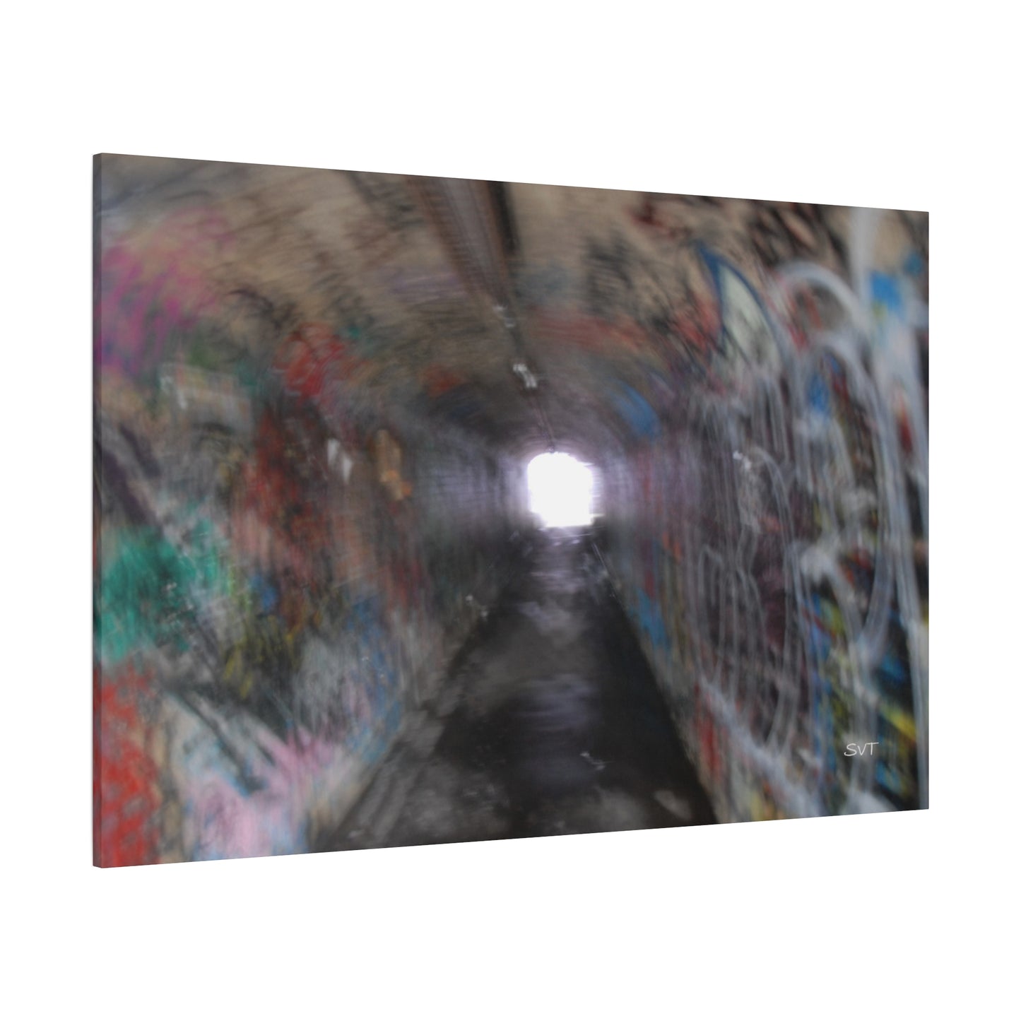 THE LIGHT AT THE END OF THE TUNNEL - Matte Canvas, Stretched, 1.25"