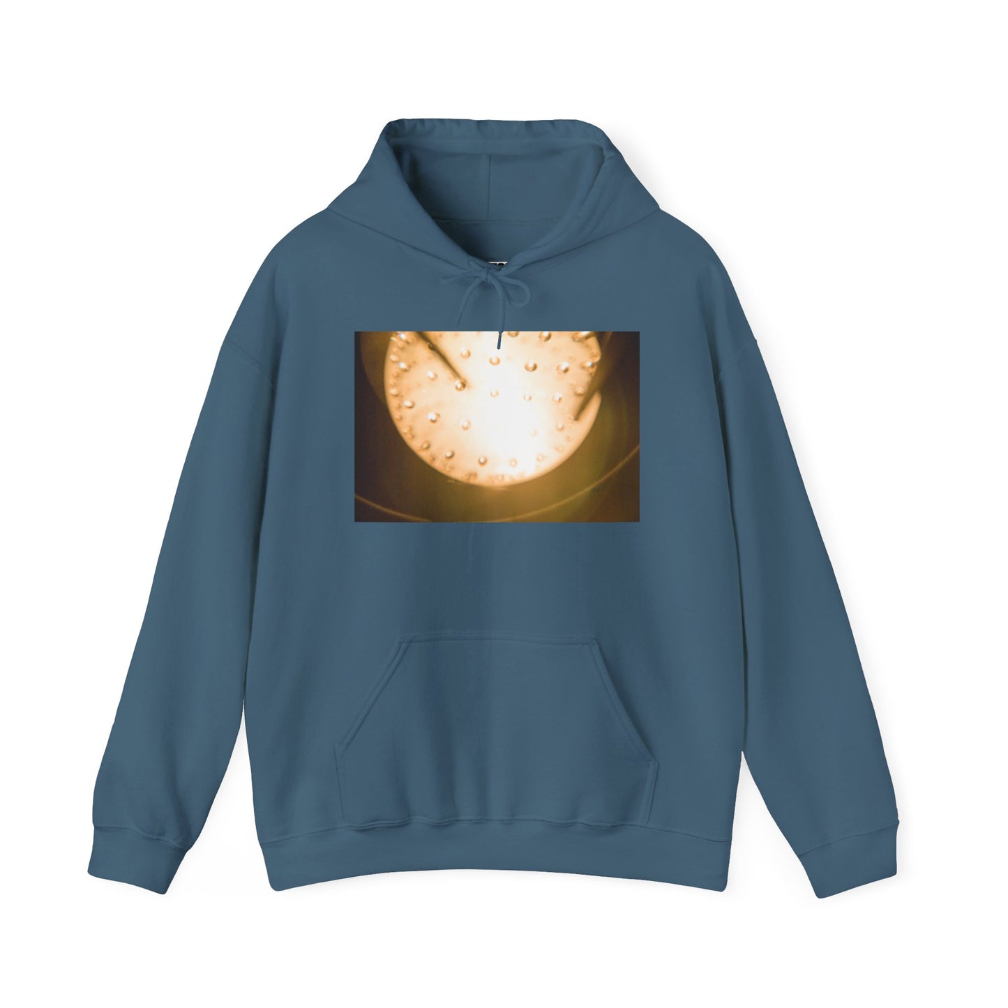 SUN GLOBE - Hooded Hoodie Sweatshirt - Cozy Unisex Pullover Jumper for Positive Vibes, Gift for Friends, Everyday Comfort, Self-Expression