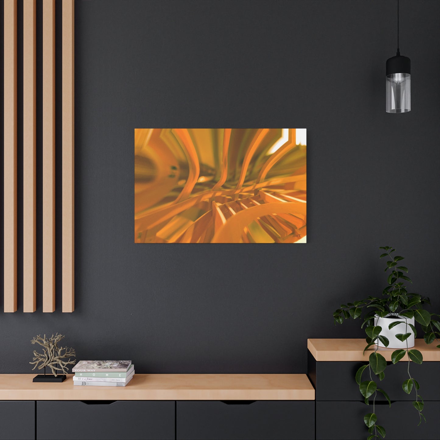 BEAMS - Matte Canvas, Stretched, 1.25"