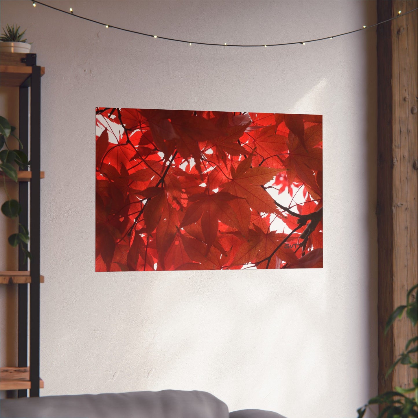 FALL FOLIAGE - Matte Poster, Wall Art, Home Decor, Seasonal Decoration, Gift for Nature Lovers, Fall Artwork