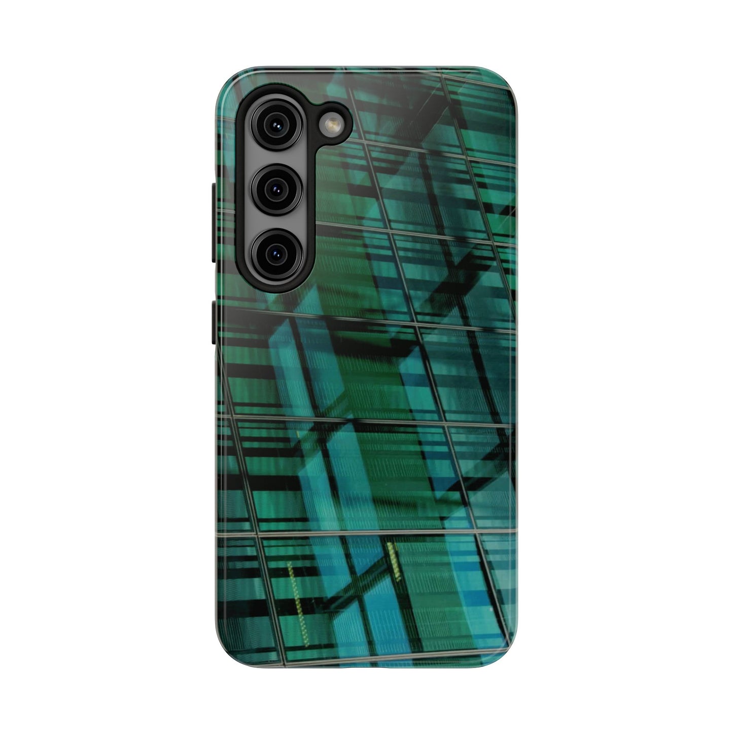 An iPhone or Samsung Tough Phone Case - GLASS - iPhone 16 & 15 - Samsung Galaxy S24 - Durable, Protective Cases for Everyday Adventures, Great for Gifts, Birthdays, Holidays, Original Art Design