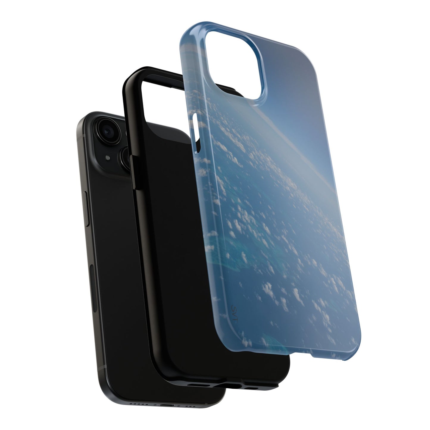 An iPhone or Samsung Tough Phone Case - SKY - iPhone 16 & 15 - Samsung Galaxy S24 - Durable, Protective Cases for Everyday Adventures, Great for Gifts, Birthdays, Holidays, Original Art Design