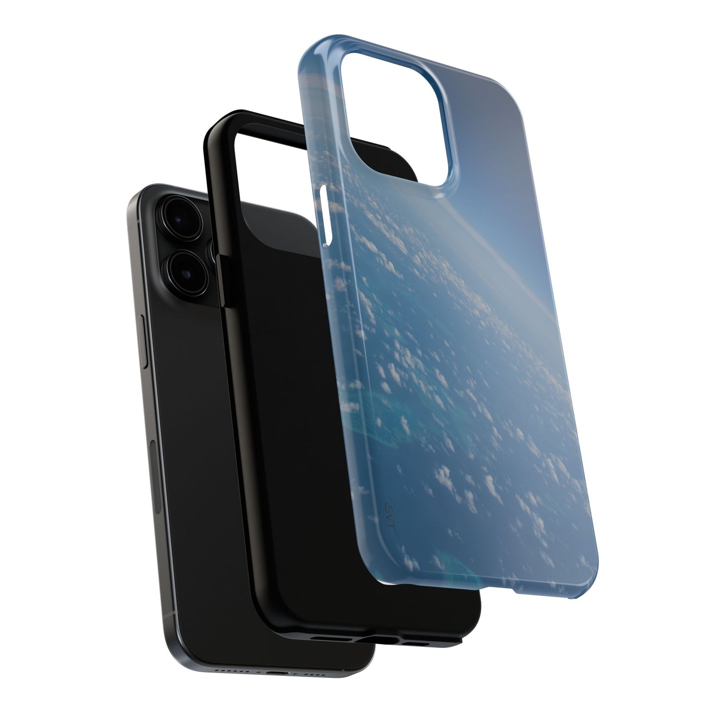 An iPhone or Samsung Tough Phone Case - SKY - iPhone 16 & 15 - Samsung Galaxy S24 - Durable, Protective Cases for Everyday Adventures, Great for Gifts, Birthdays, Holidays, Original Art Design